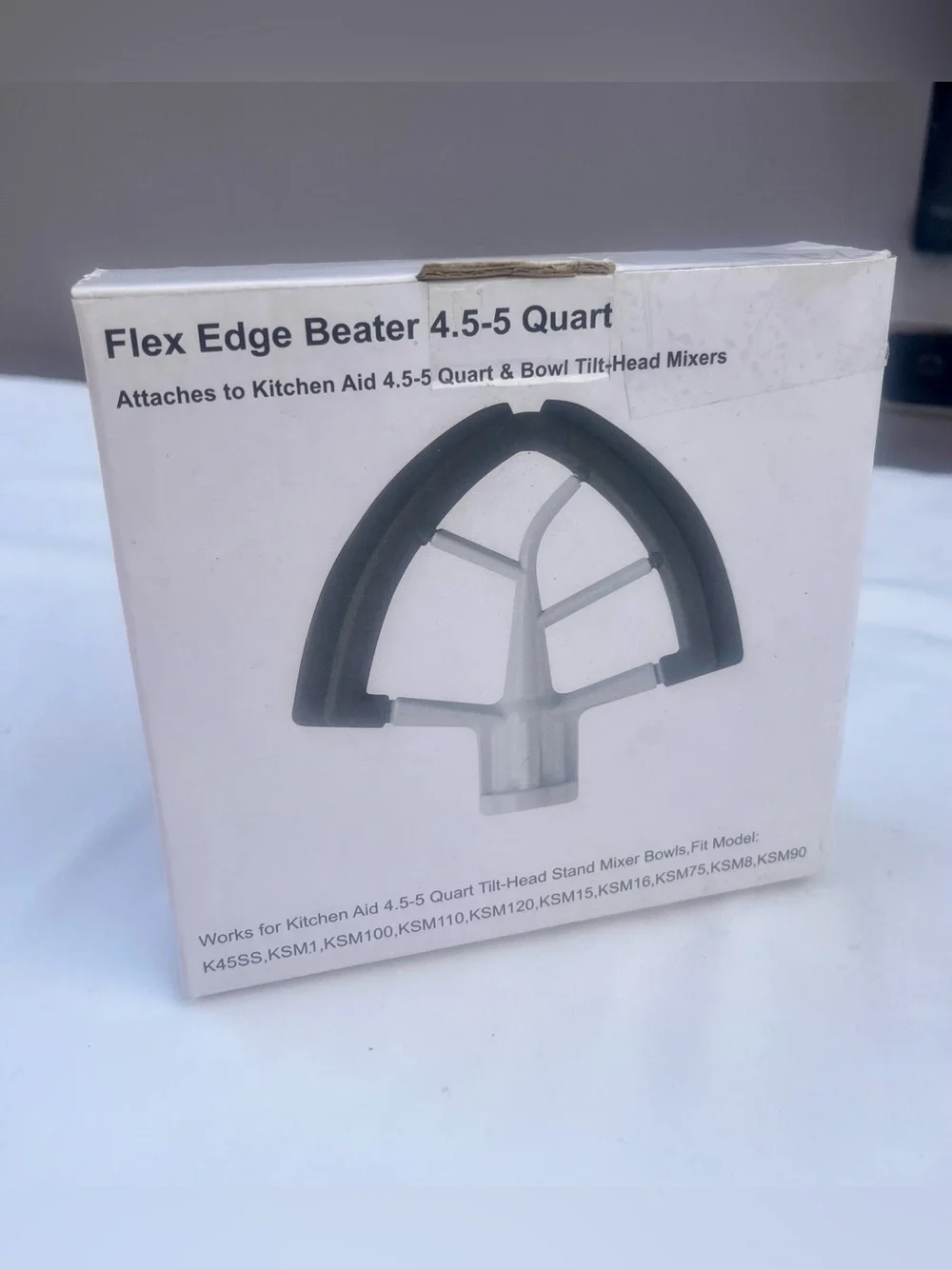 Flex Edge Beater for KitchenAid, Mixer Attachement Compatible With KitchenAid, M